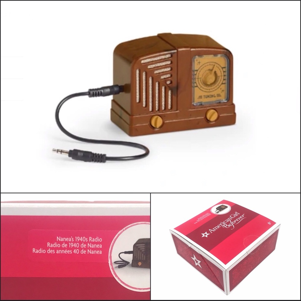 American Girl ‘NANEA’S 1940s RADIO’ - New & Sealed